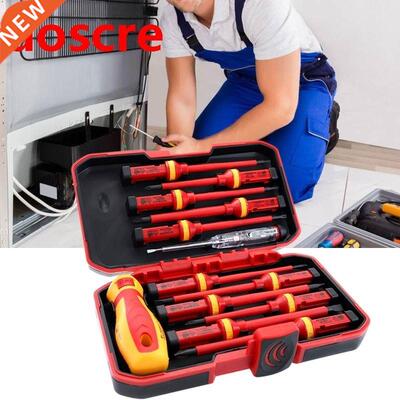 13 Pcs Insulated Screwdriver Set Screw Driver Bit Magnetic P