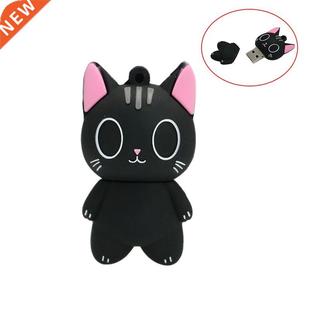 Personalized Pendrive Black Cat SB flash drive 256 128 64 gb