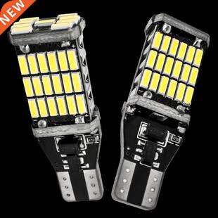2PCS T15 921 W16W 45 D 4014 LED Auto Additional Lamp CANBS N