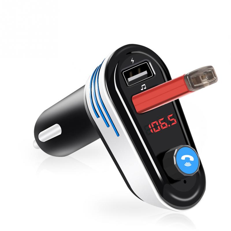 10.8*9.5*3.9cm Small Convenient AP02 Car Bluetooth MP3 Car