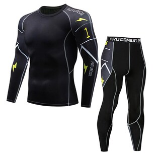 New Model Thermal Underwear  Men Sets Compression Sweat Quic