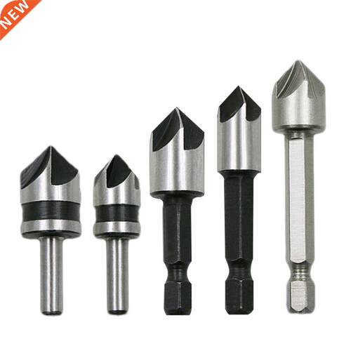 Hot 5 Flutes HSS Countersink Drill Bit Counter Sink Bits Woo