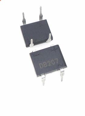 10PCS DB207 DIP B207 DIP4 Bridge Rectifiers 1000V 2A new and