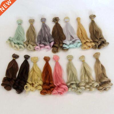 Doll sses 20*100cm  Mini Doll Wig High-Temperature Materi