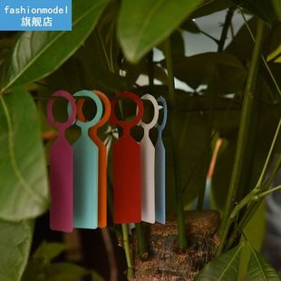 50PCS New Plastic Plants Tags Nursery Garden Ring Label Pot