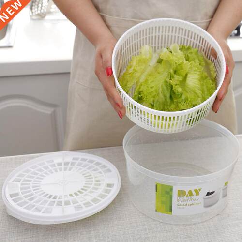 Vegetable Lettuce Dryer BPA Free Salad Lettuce Spinner Dryer