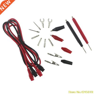 16pcs Multifunction Multimeter Probe Test Lead Cable Alligat