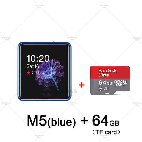 M5 Hi-Res Bluetooth HIFI MP3 Music Player AK4377 SB DAC LDAC