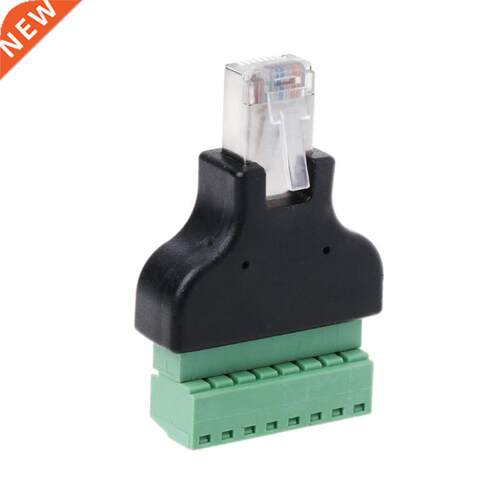 RG45 8P8C Pin Cable Modular Plugs Screw Binding Post Termina