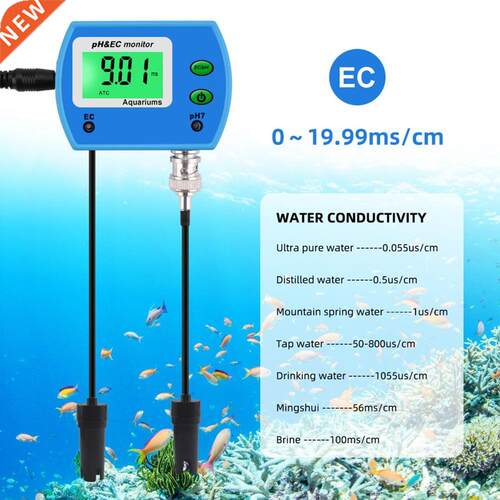 2 in 1 High Accuracy Pool Monitor Aquarium Measuring Tool P