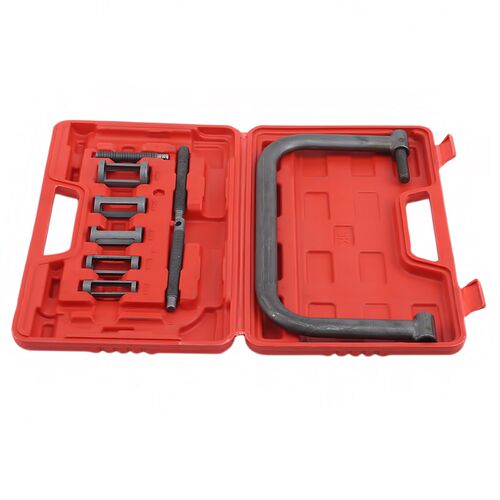 Car Engine Cylinder Head Valve Spring Compressor Remove Inst