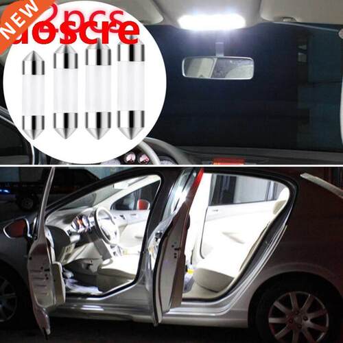 1/2 Pcs C5W COB Car LED Bulb 41mm 39mm 36mm 31mm 12V Car Sig