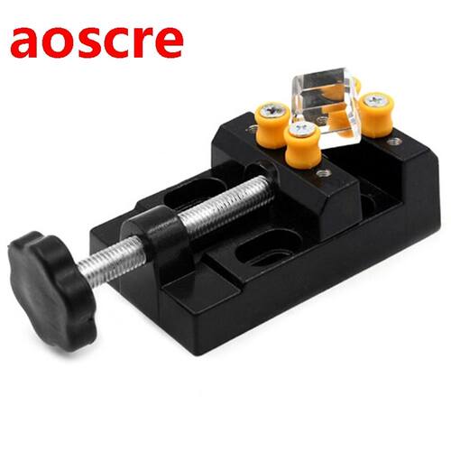 Miniature Hobby Clamp On Table Bench Vise Tool Multi-Functio