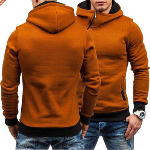 yvlvol Autumn Winter Solid Hoodies Men Casual Tracksuits Hi