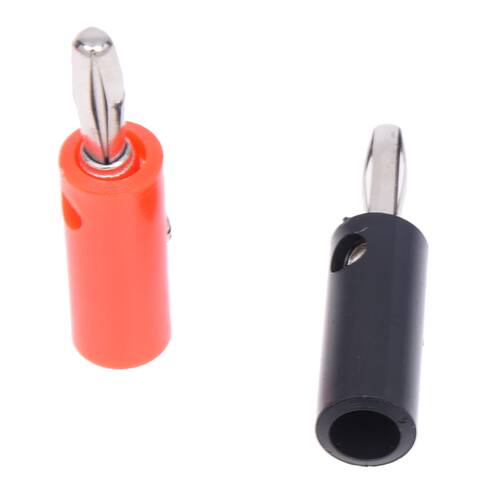 Audio Speaker Cable Connector Screw Type Banana Jack Plug 30