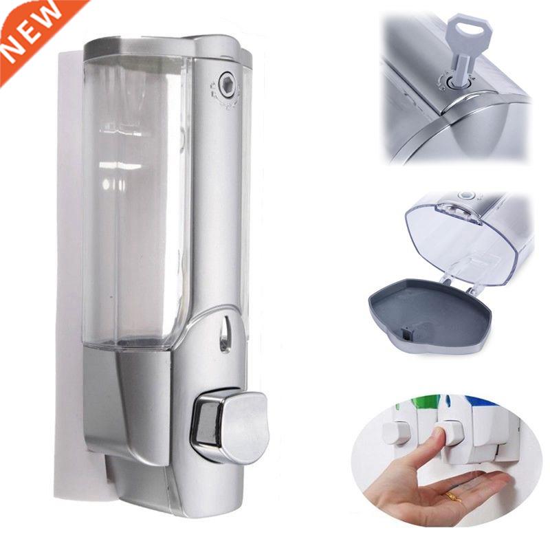 350ml Wall Mount Soap Bathroom Shower Shampoo Dispenser Home