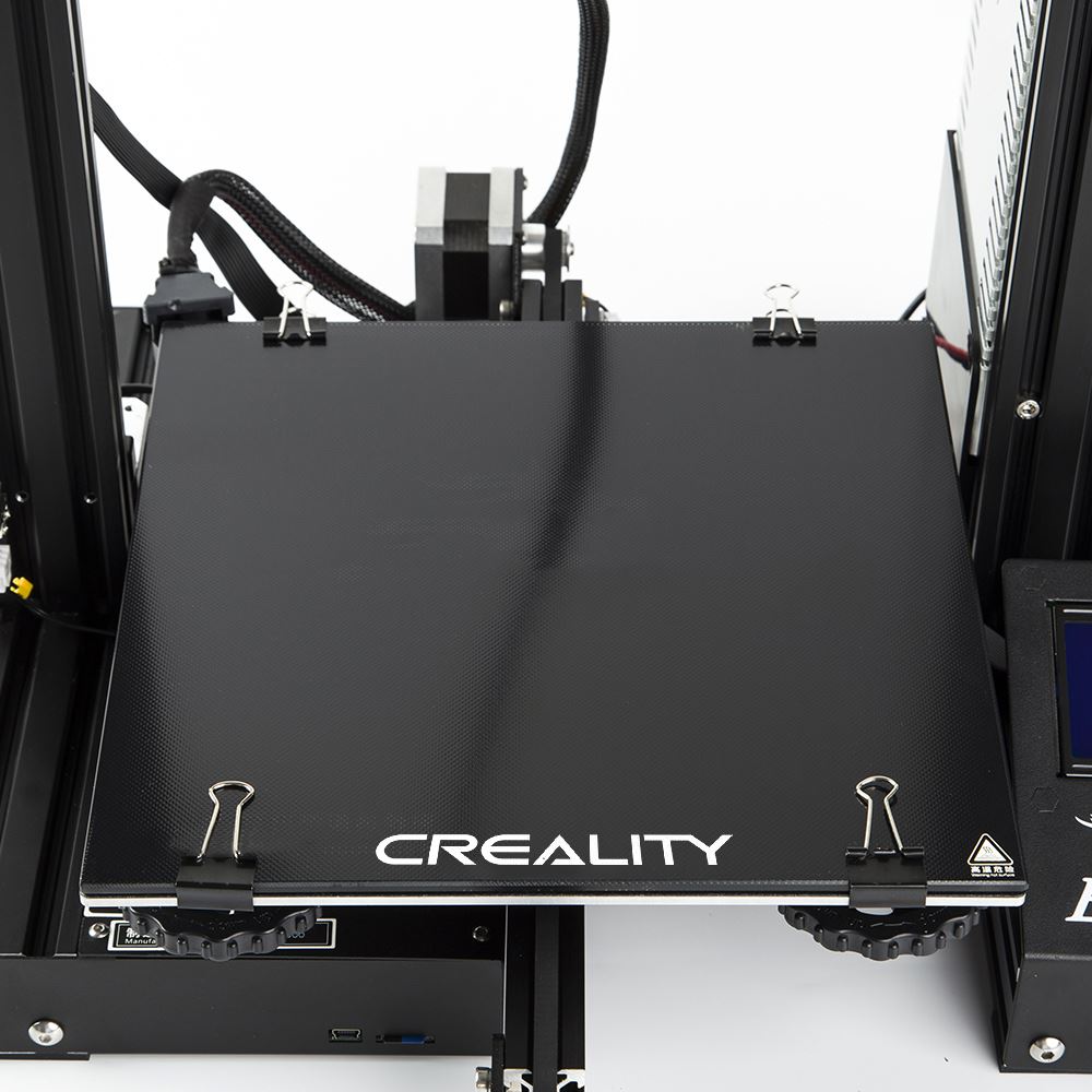 Creality 3D Ender3 Glass Platform Thick 4mm ltrabase Self-ad