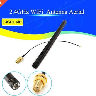 2.4GHz 3dBi WiFi 2.4g Antenna Aerial RP-SMA Male wireless ro