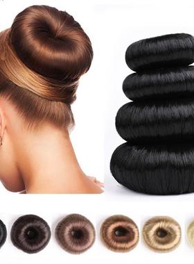 New Wig Donut Headband Women Hair Accessories Girl Magic Hai