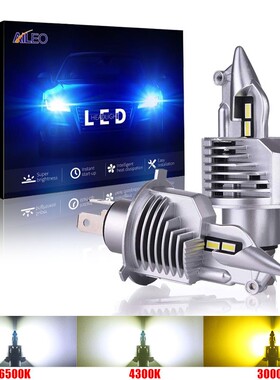 Fighter H4 Led 9003 HB2 Car Headlight Bulb 72W 12V 24V 6000K