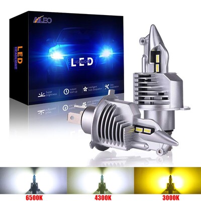 Fighter H4 Led 9003 HB2 Car Headlight Bulb 72W 12V 24V 6000K