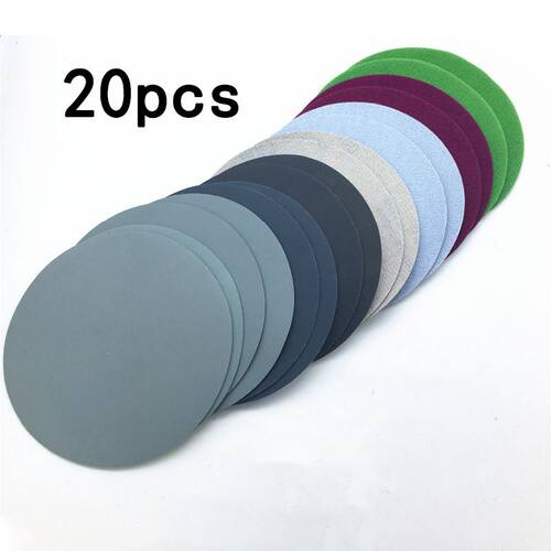 20Pcs Sanding Paper 75mm 800//1500/2000/3000 Grit Water Dry