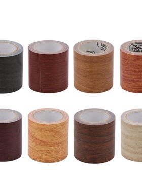 5M/Roll Realistic Woodgrain Repair Adhensive Duct Tape 8 Col