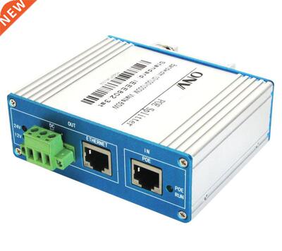 Gigabit PoE Splitter with 2x 10/100/1000M RJ45 Ports. Each P