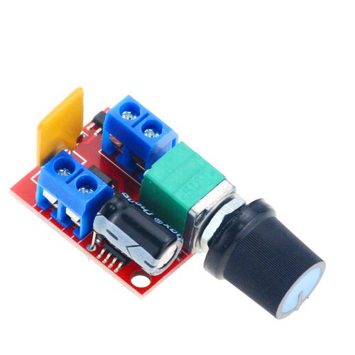 1PCS Mini 5A Max 90W DC Motor Speed Controller Module DC 3V-