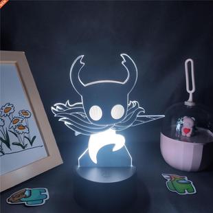 Hollow Knight Game 3D Lamps Led RGB Neon Night Lights Birthd