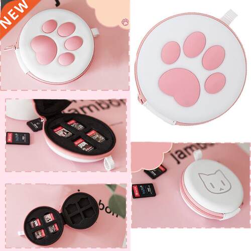 Cat Paw Game Cards Hol Cartridge Storage Case Box Protect