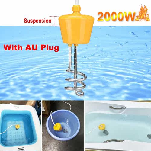 2000W 220V Portable Suspension Stainless Steel Electric Floa