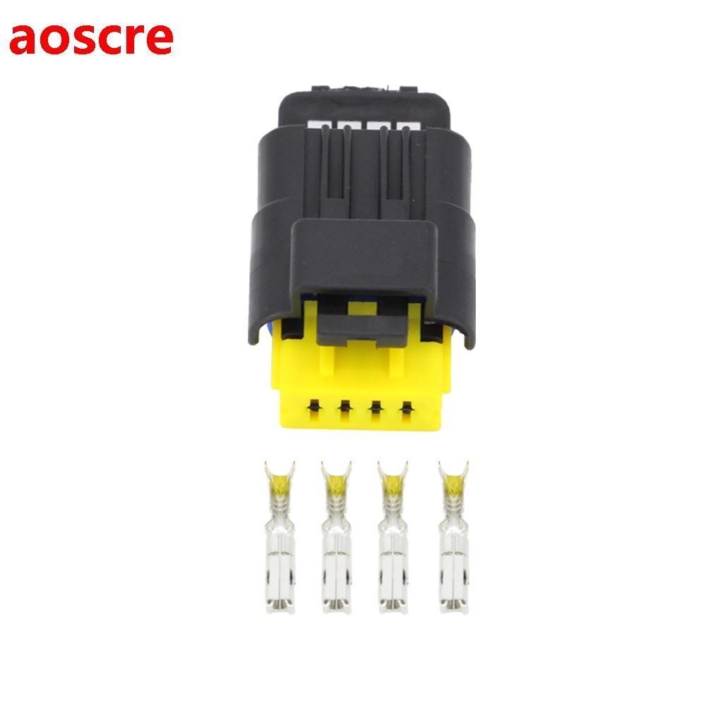 4 Pin Female and Male FO Turn Light Plug FO Lamp Socket FCI