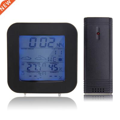 Weather Station Indoor/Barometer LCD Humidity Meter Tester F