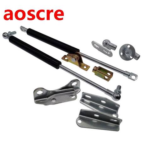 2PCS Gas Spring 550mm Hole Center Distance 230mm Stroke 50N-