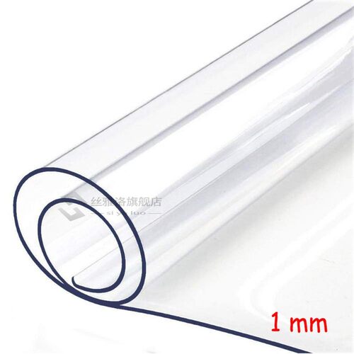 Table Protector Thick Clear PVC Tablecloth Desk Pad Wipeable