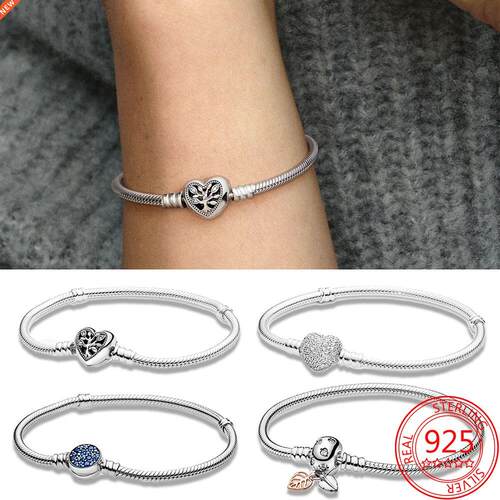 Original Real 100% S925 Sterling Silver Moments Pavé
