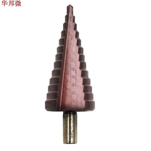 5-35mm Step Drill Tool Steps Multiple Hole Metals Platic Woo