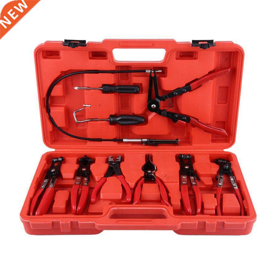 Useful hand Tool set 9pcs Flexible Hose Clamp Clip Plier Set图片