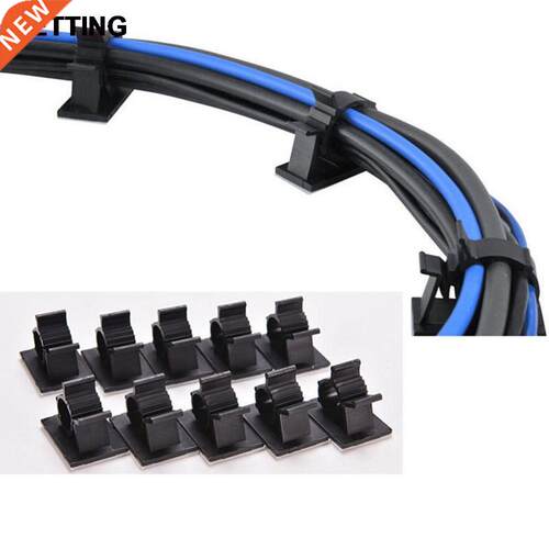 10Pcs 13mm Cord Cable Wire Clear Up Car-styling Car Wire Fix