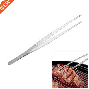 New Ktchen Food Barbecue Tongs Steel Churrasco Tweezers Cl