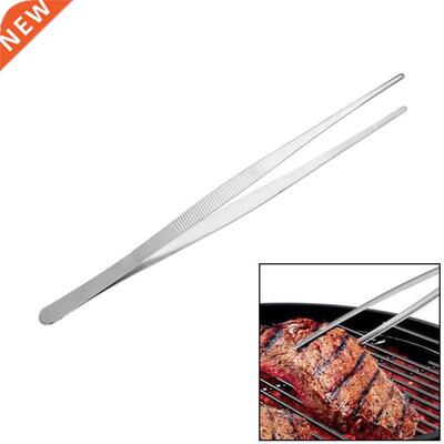 New Ktchen Food Barbecue Tongs Steel Churrasco Tweezers Cl