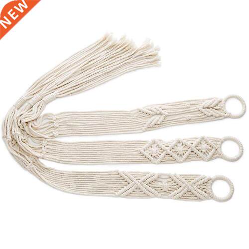 Macrame Plant Hanger Set Of 3 ndoor Wall Hangng Planter Ba