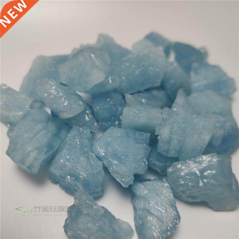 8-30mm Natural Aquamarine Quart Beryl mstone Crystal Ston - 实物图