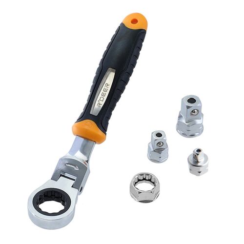 5pcs/set Ratchet Wrench 1/4 3/8 1/2