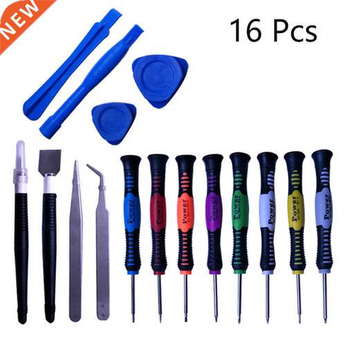 16pcs/set Mobile Phone Repair Tools Kit Spudger Pry Opening
