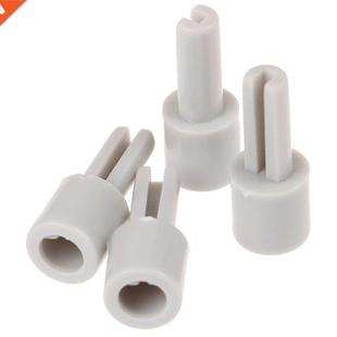 2/4pcs Plastic Mixer Potentiometer Lengthening Shaft Grey Pl