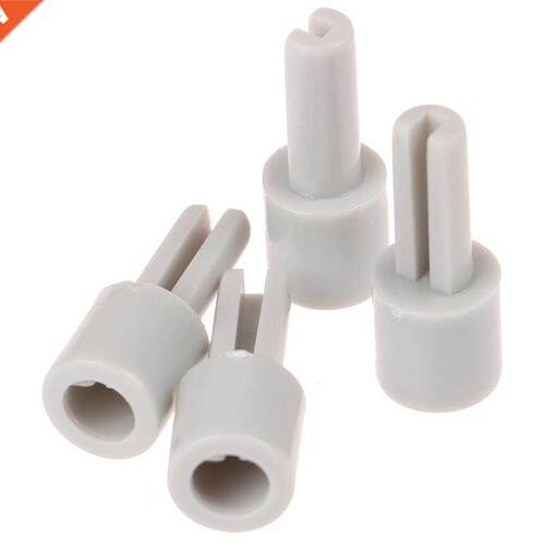 2/4pcs Plastic Mixer Potentiometer Lengthening Shaft Grey Pl