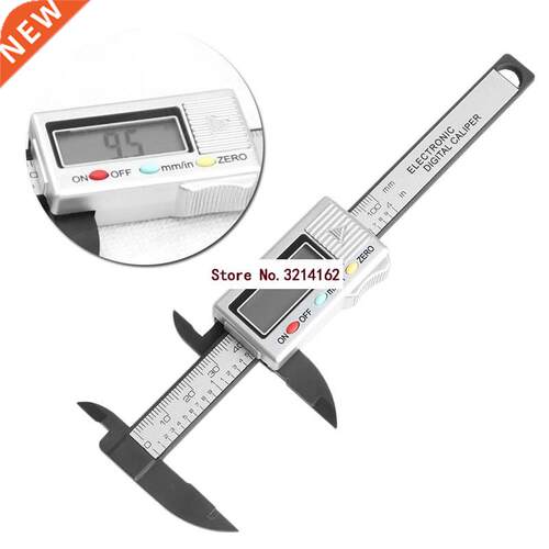 100mm 4inch LCD Electronic Carbon Fiber Vernier Caliper Gaug