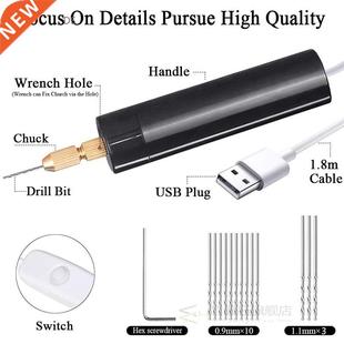 0.7-1.2Mm Micro-Electric Hand Drill Set for Resin,Electric M